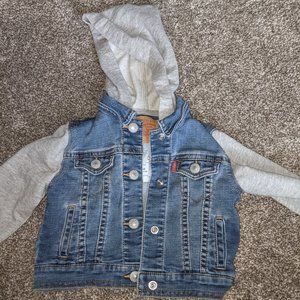 Jean Jacket with Hood, 18 Months